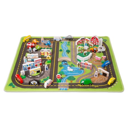 Melissa & Doug Deluxe Road Rug Play Set 5195